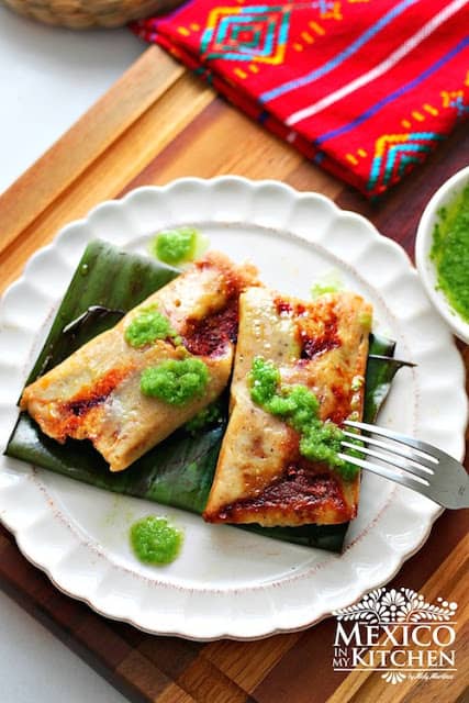 Tamales Huastecos in Banana Leaves | Mexican Recipes