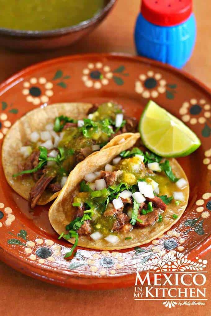 Lengua Tacos recipe