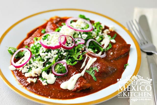 Chicken Mole Enchiladas | Mexican Recipes