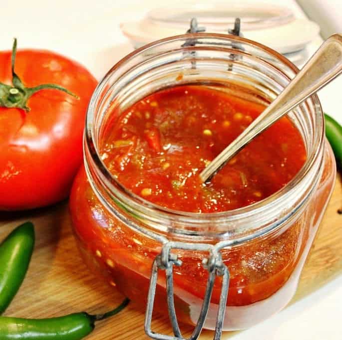 Homemade Salsa | Mexican Game Day Recipes