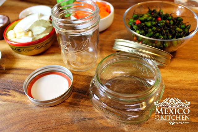 Pickled Bird Peppers | ingredients