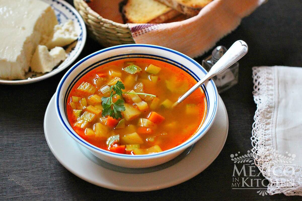 Easy vegetable soup recipe 2