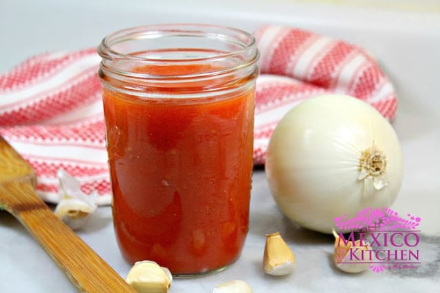 Basic Tomato Sauce | Authentic Mexican Food Recipes