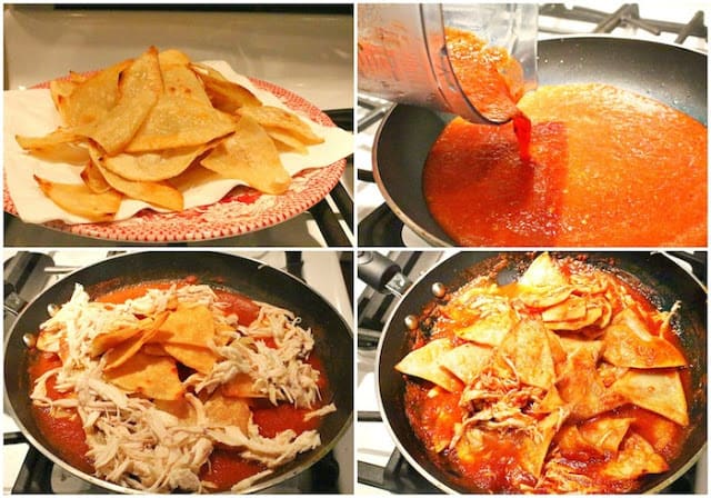 Chipotle Chilaquiles Recipe | step by step instructions 