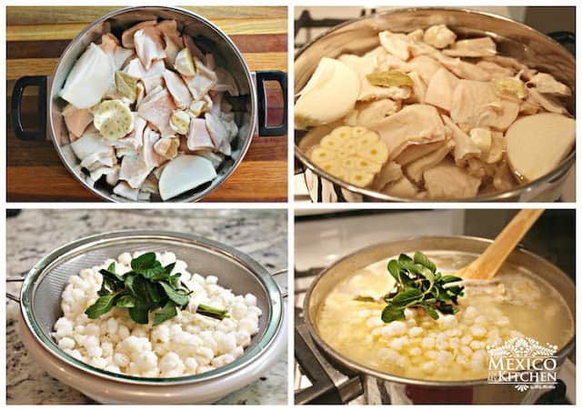 White Menudo Soup | Instructions step by step, quick and easy