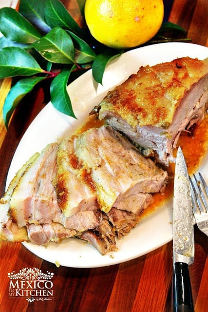 Roasted Pork Leg Recipe | Mexican Recipes