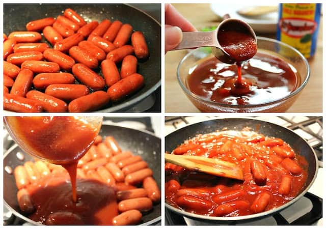 Game Day Party Ideas Food - Deviled Sausages