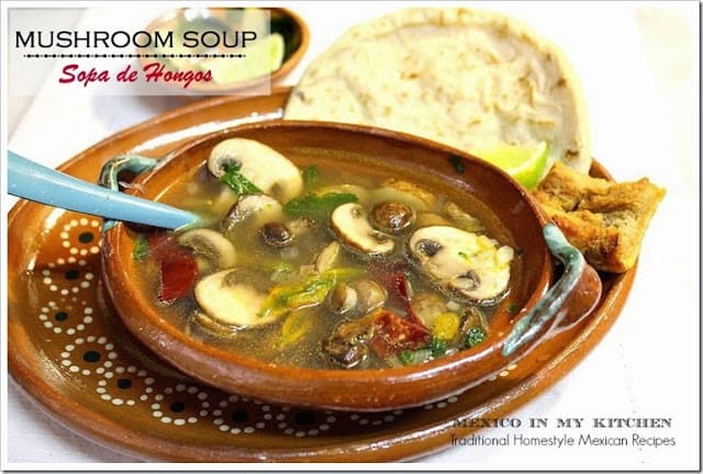 Healthy Mexican Recipes | Mushroom Soup
