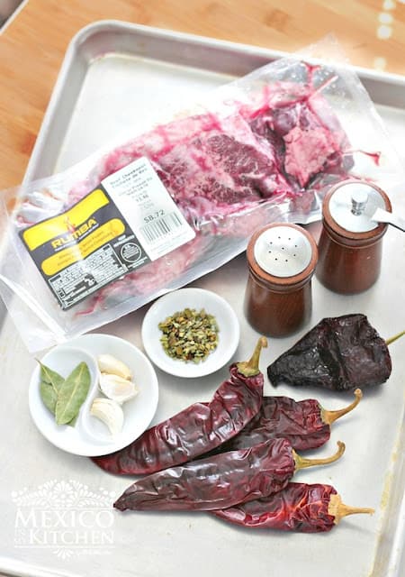 Beef Cheek Tacos | Ingredients