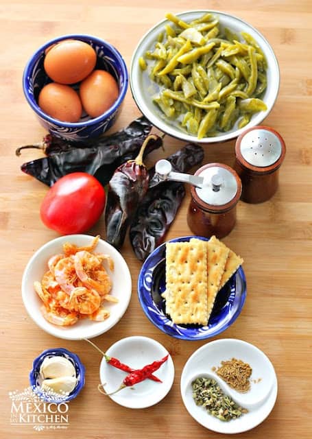 Dried Shrimp Patties | ingredients