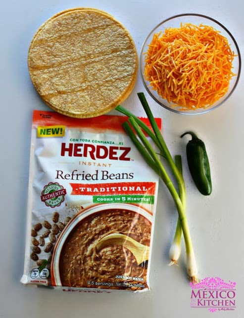 Mexican Nacho recipe | Ingredients