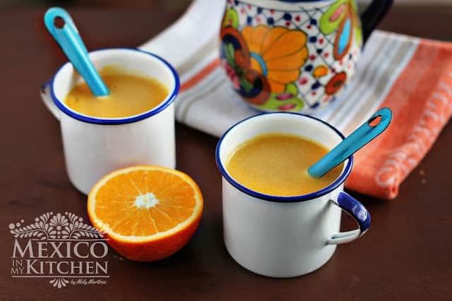 orange atole recipe naranja a sweet warm drink