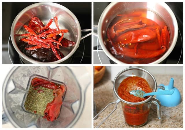 Homemade Red Hot Sauce recipe, quick and easy