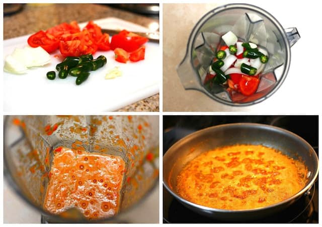 step by step photos to make restaurant style salsa 