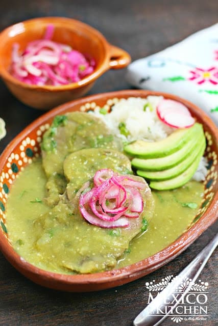 lengua en Salsa Verde an easy Mexican recipe