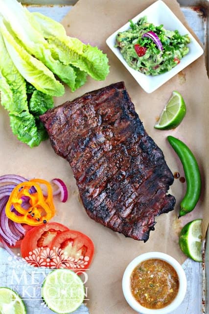 Recipe for Carne Asada | Carne Asada Meat | Authentic Mexican Recipes by Mexico in My Kitchen