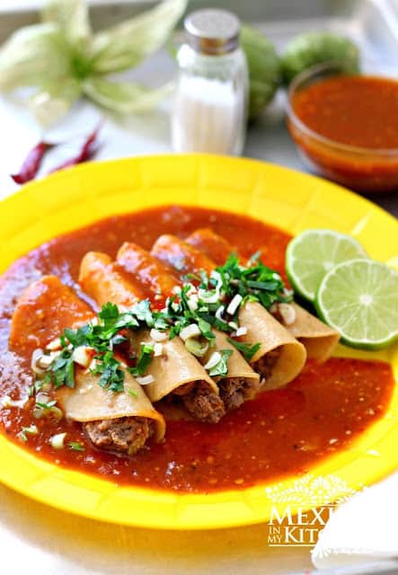 Mexican Food recipes, more than 350 homestyle recipes.