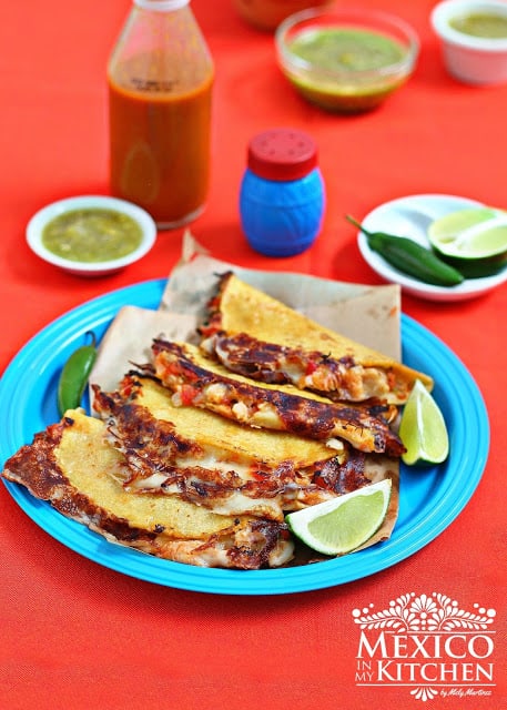 Tripe Quesadillas, another way to use beef tripe.