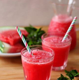 Watermelon agua fresca