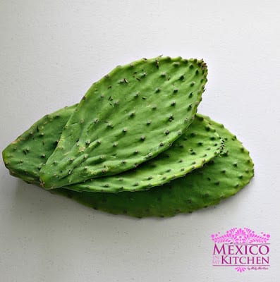 Nopales mexican cactus recipe