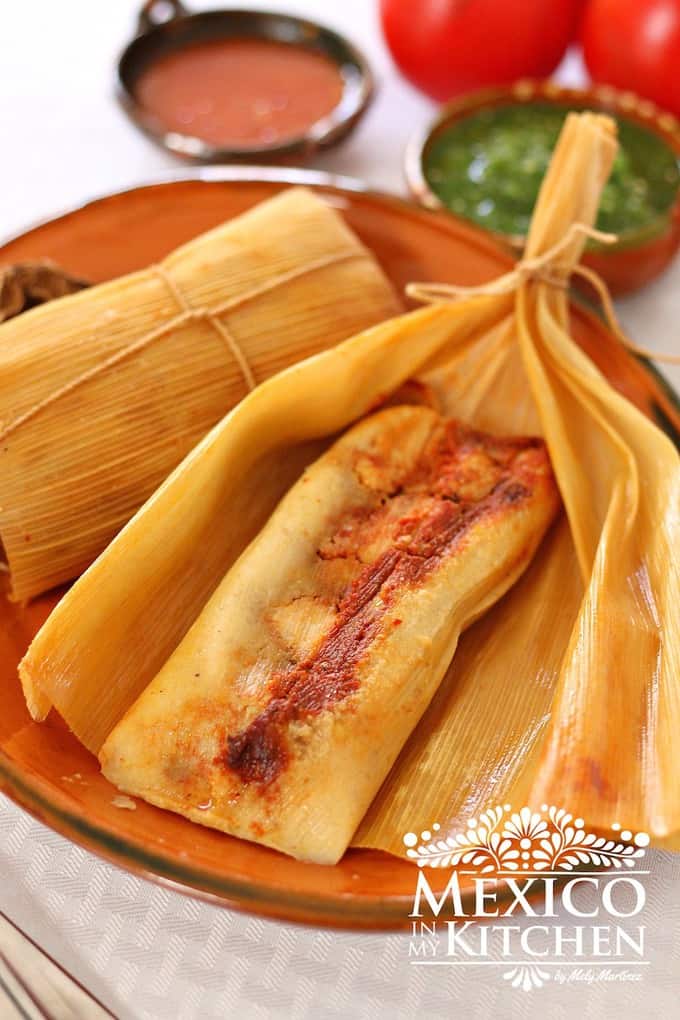 Savory Sweet Corn Tamales perfect for your Mexican Christmas and Holidays