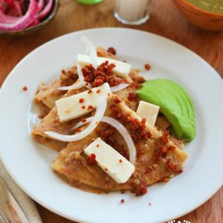 Pinto Beans Enchiladas