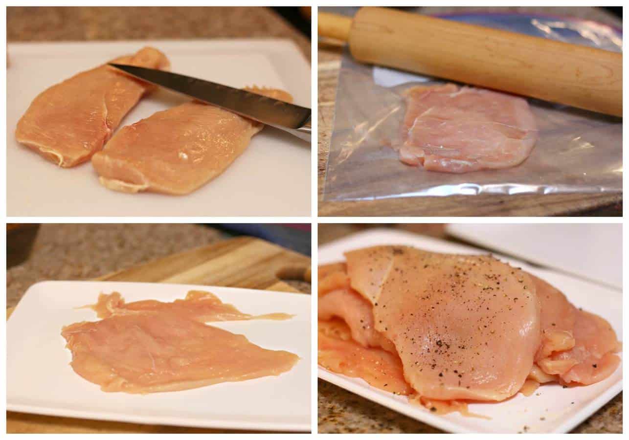 Chicken milanese step by step - 1