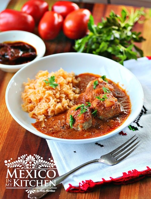 Meatball with canned chipotle in adobo recipe