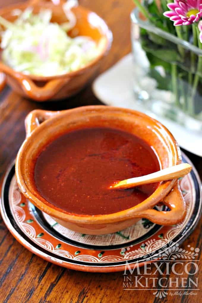 ancho-arbol chile pepper salsa -A delicious and easy Ancho-arbol pepper salsa done in a matter of minutes. 