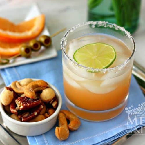 Easy Mexican Cocktail with tequila
