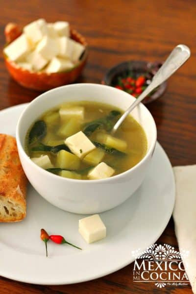 potato poblano soup recipe │Mexican Recipes