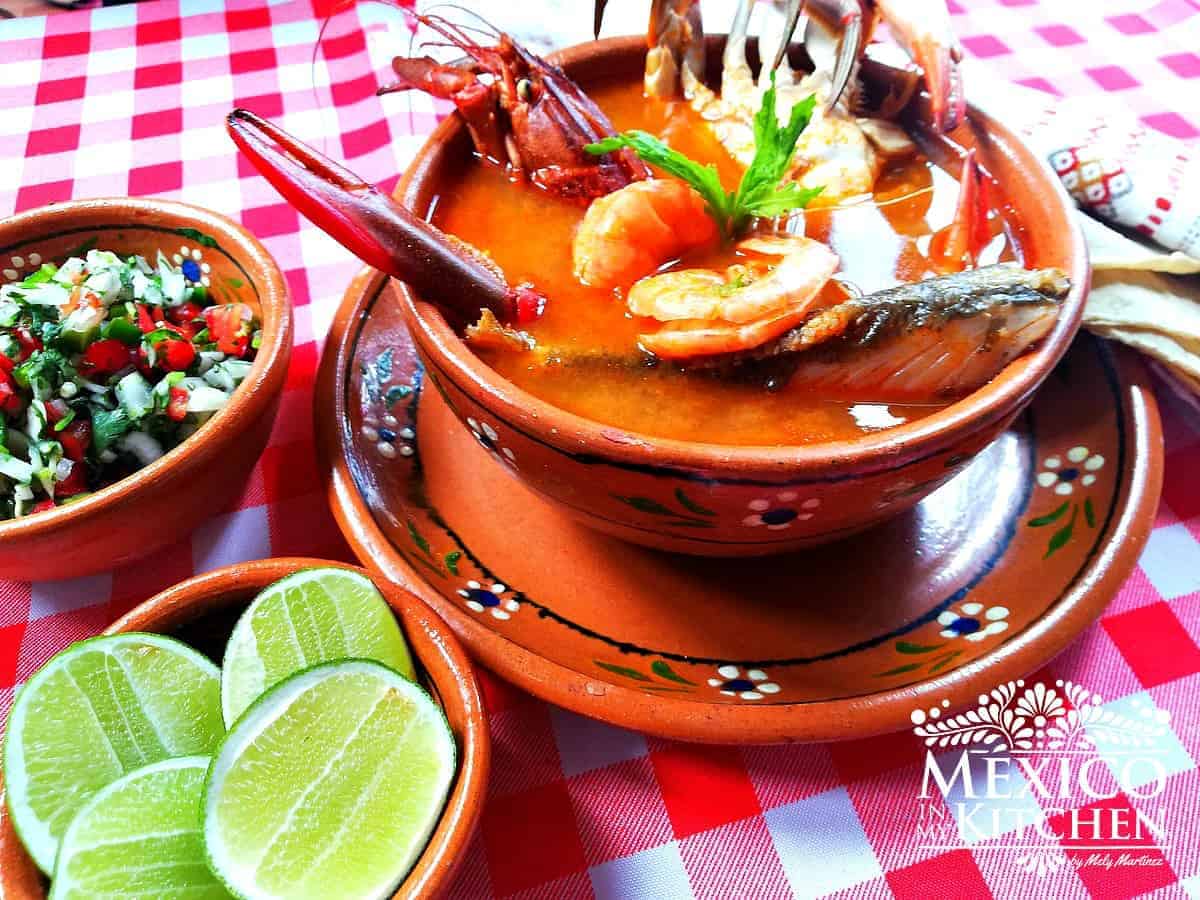 Mexican Seafood Soup Recipe (Caldo de Mariscos) Mexico in My Kitchen