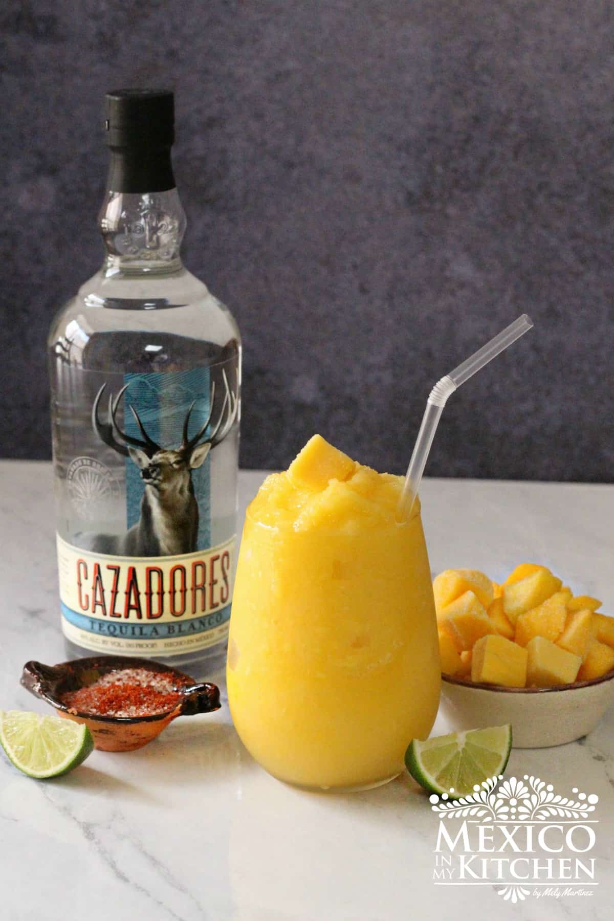 Frozen Mango Margarita Cocktail Recipe
