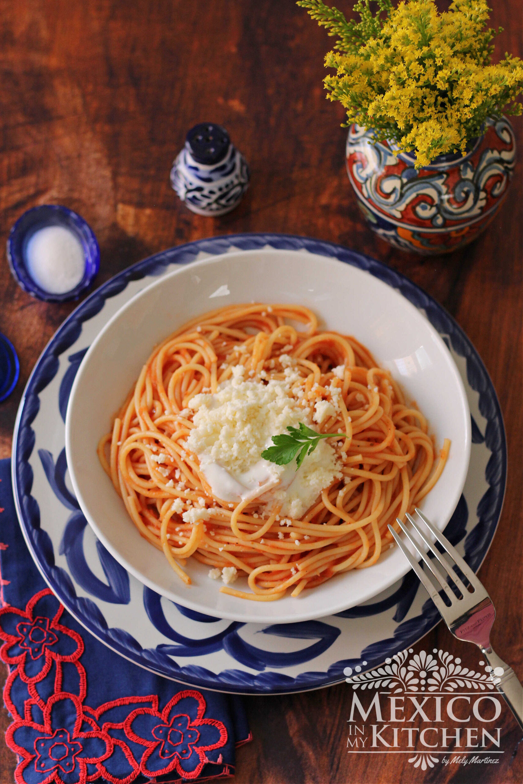 Mexican Spaghetti Rojo Recipe