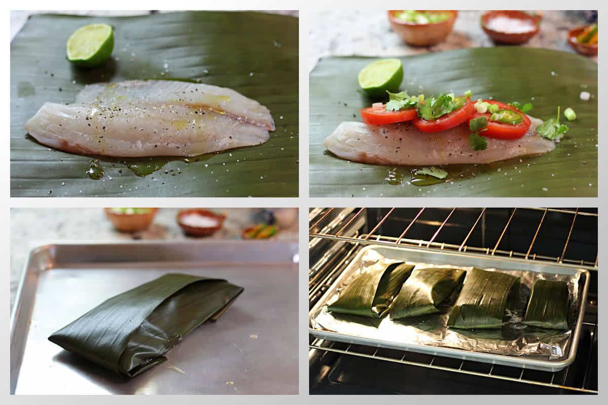 easy fish fillet dinner | step by step instructions with photos of the process