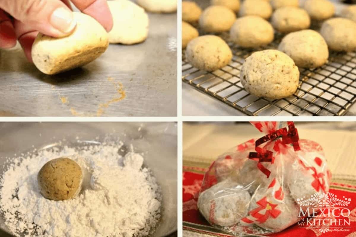 Baking and wrapping cookies