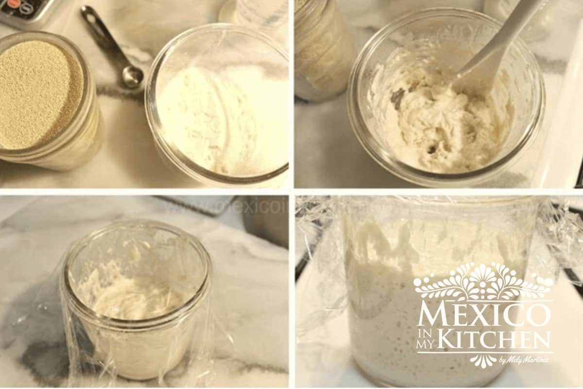 Step-by-step process of making Mexican Bolillos (Crusty rolls)